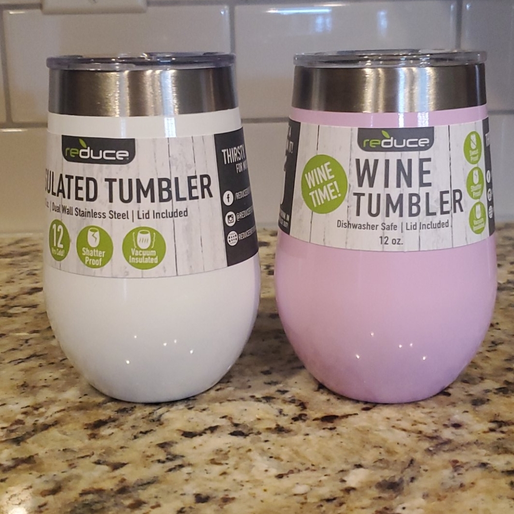 Set of 2 Reduce Wine Tumblers 🍷